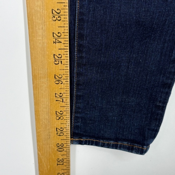 J Brand Womens Sz 26 Maria Skinny Jeans Starless Dark Blue Mid Rise Five Pocket - Picture 4 of 8